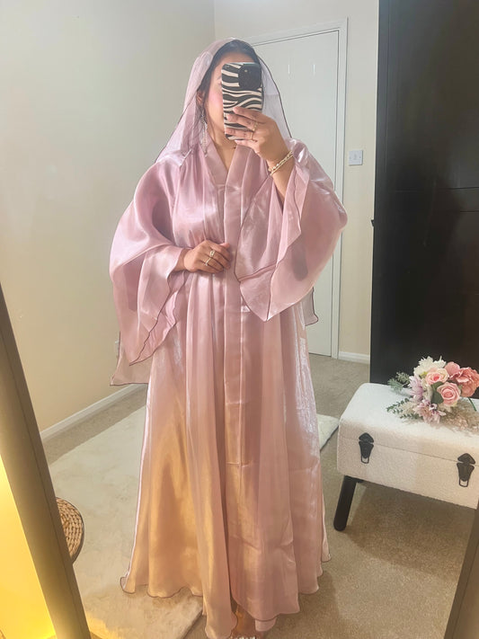 Sultanah Abaya (Blush Pink)