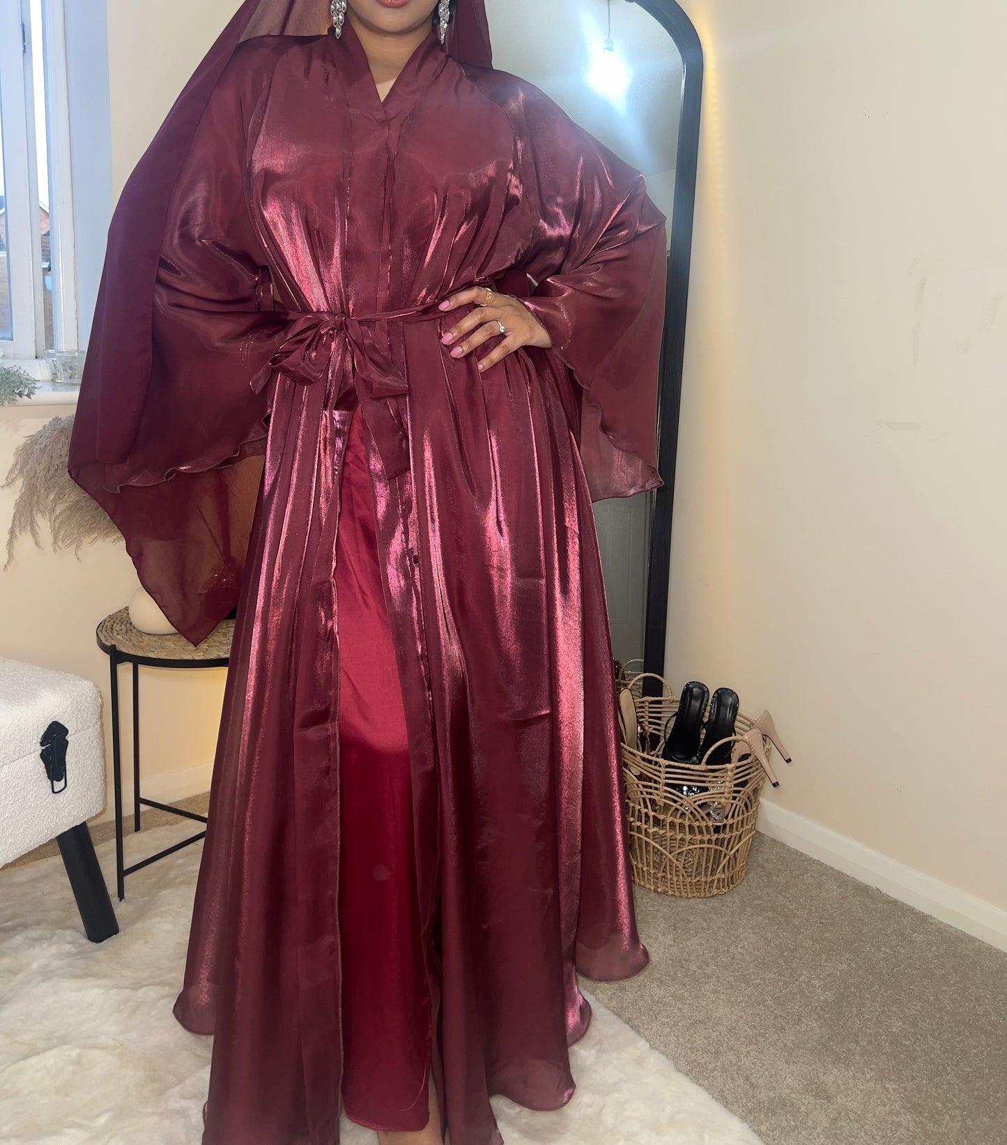 Sultanah Abaya (Dusky Pink)