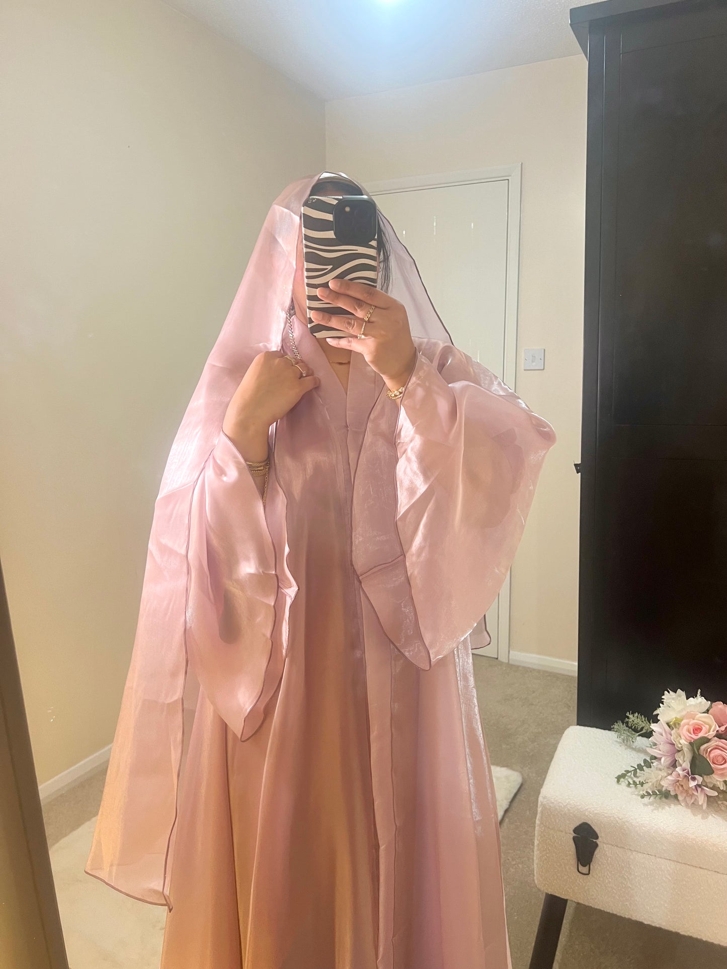 Sultanah Abaya (Blush Pink)